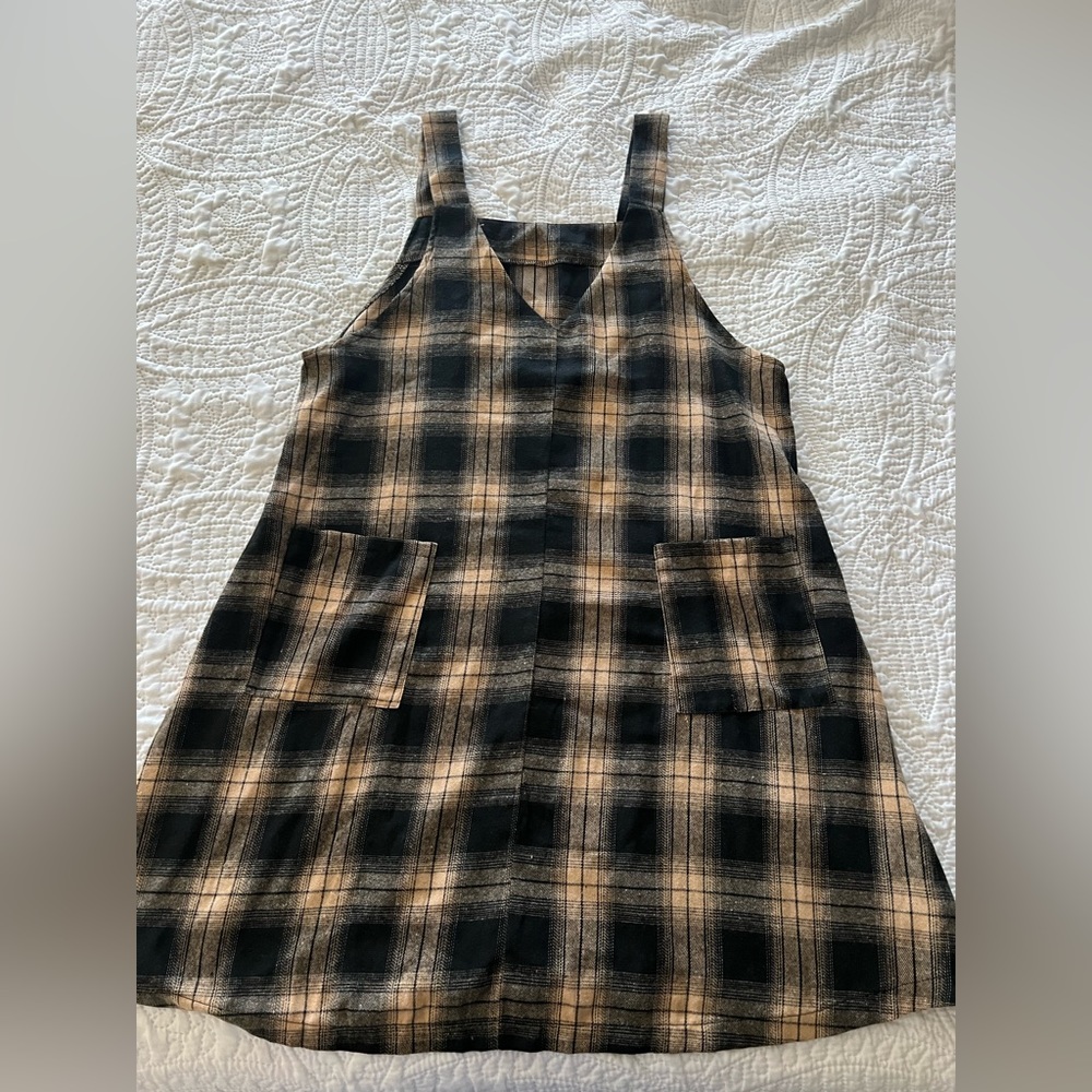 Flannel dress NEW